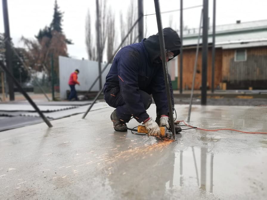 Radier y obra civil